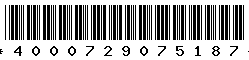 4000729075187 4000729075187