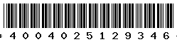 4004025129346 4004025129346