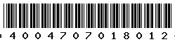 4004707018012 4004707018012