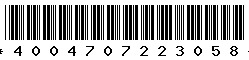4004707223058 4004707223058