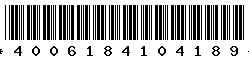 4006184104189 4006184104189