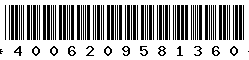 4006209581360 4006209581360