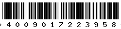 4009017223958 4009017223958