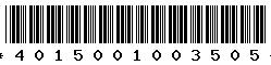 4015001003505 4015001003505