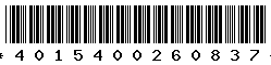 4015400260837 4015400260837