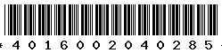 4016002040285 4016002040285
