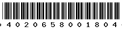 4020658001804 4020658001804