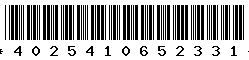 4025410652331 4025410652331