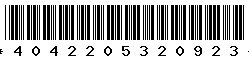 4042205320923 4042205320923