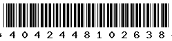 4042448102638 4042448102638