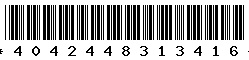 4042448313416 4042448313416