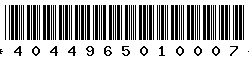 4044965010007 4044965010007