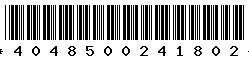 4048500241802 4048500241802