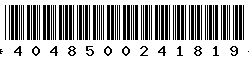 4048500241819 4048500241819