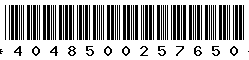 4048500257650 4048500257650