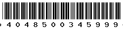 4048500345999 4048500345999