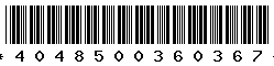 4048500360367 4048500360367