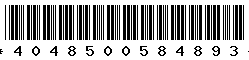 4048500584893 4048500584893