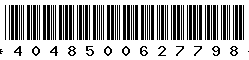 4048500627798 4048500627798