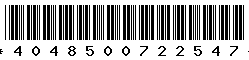 4048500722547 4048500722547