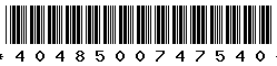 4048500747540 4048500747540