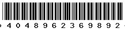 4048962369892 4048962369892