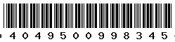 4049500998345 4049500998345