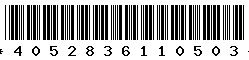 4052836110503 4052836110503