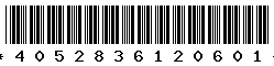 4052836120601 4052836120601