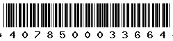 4078500033664 4078500033664