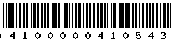 4100000410543 4100000410543