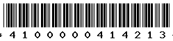 4100000414213 4100000414213