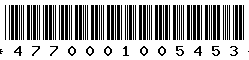 4770001005453 4770001005453