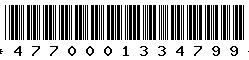 4770001334799 4770001334799