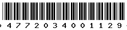 4772034001129 4772034001129