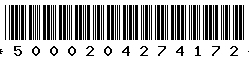 5000204274172 5000204274172