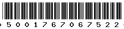 5001767067522 5001767067522