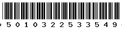 5010322533549 5010322533549