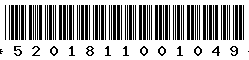 5201811001049 5201811001049