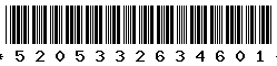 5205332634601 5205332634601