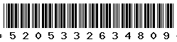 5205332634809 5205332634809
