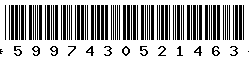 5997430521463 5997430521463