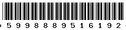 5998889516192 5998889516192