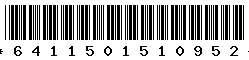 6411501510952 6411501510952