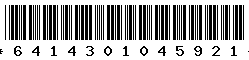 6414301045921 6414301045921