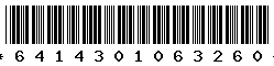 6414301063260 6414301063260