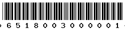 6518003000001 6518003000001