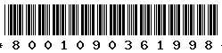 8001090361998 8001090361998
