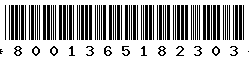 8001365182303 8001365182303