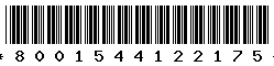 8001544122175 8001544122175